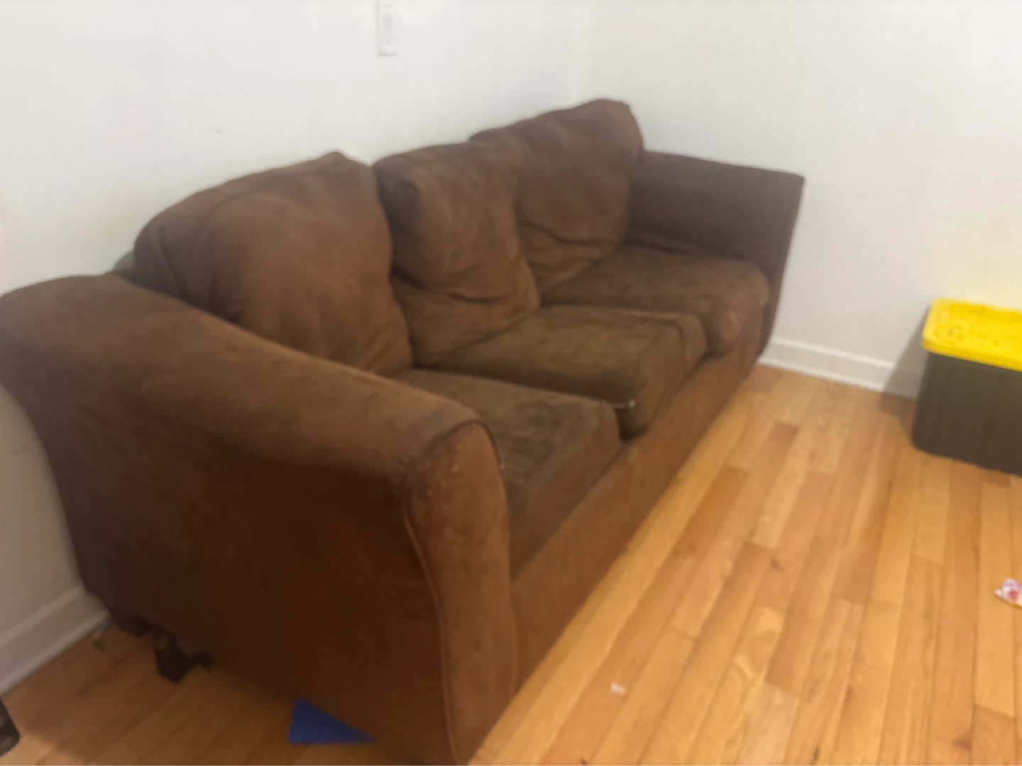 Couch $10 easy garage pick up . - photo 2