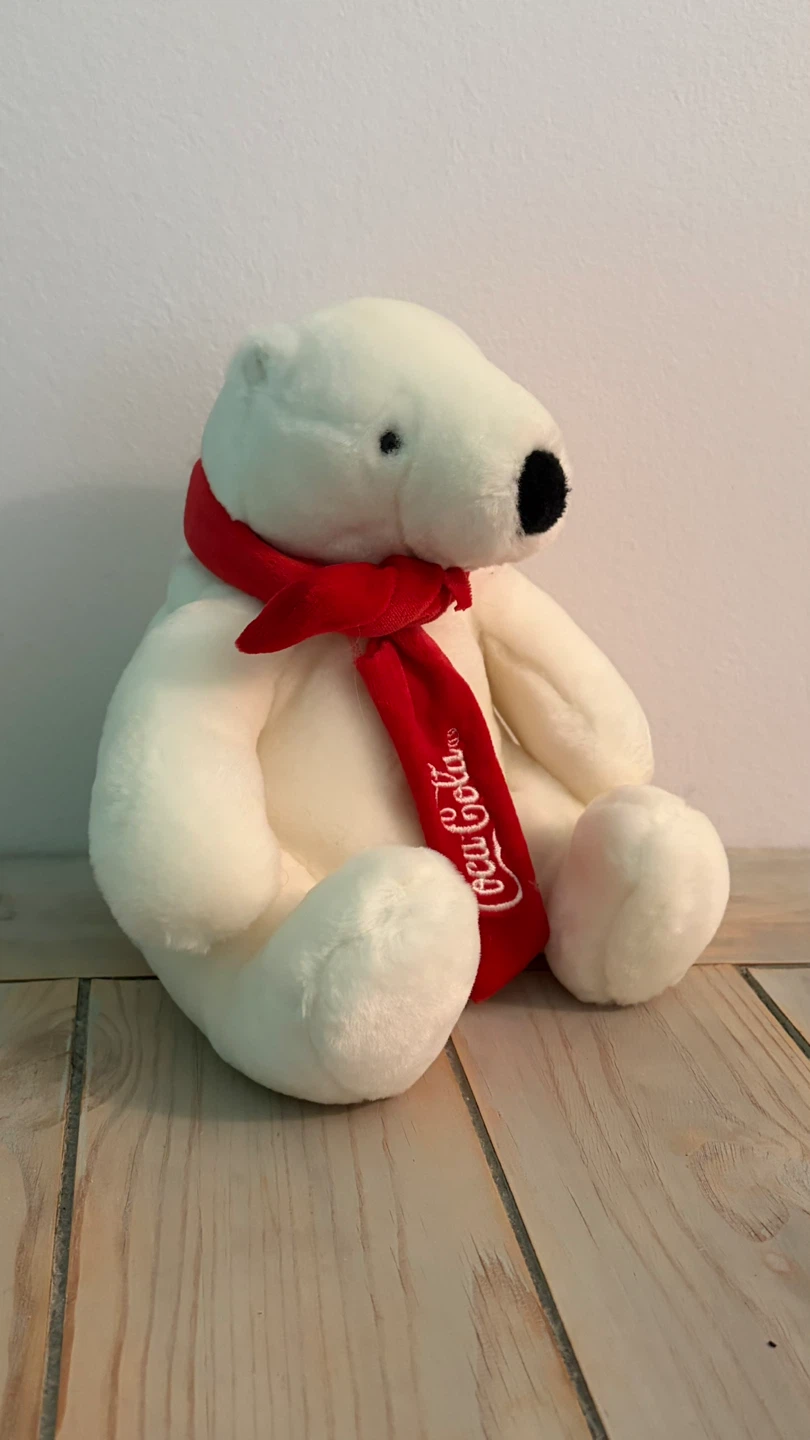 Coca-Cola Polar Bear Plush ⚽ - photo 2