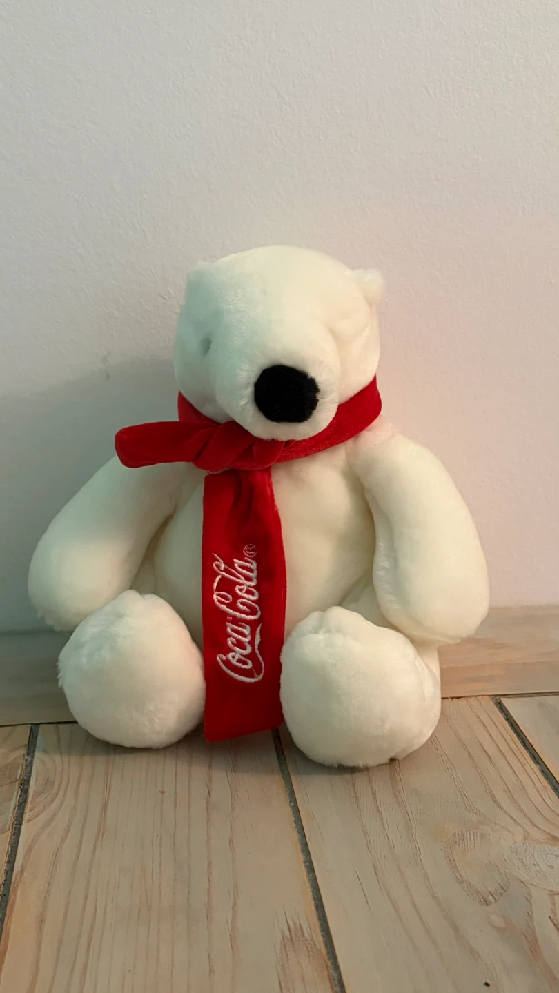 Coca-Cola Polar Bear Plush ⚽