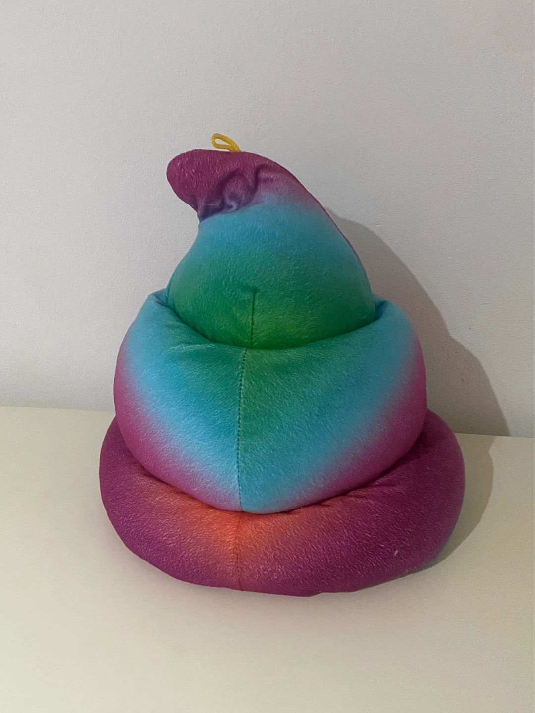 Plush Rainbow Emoji Hat - photo 2