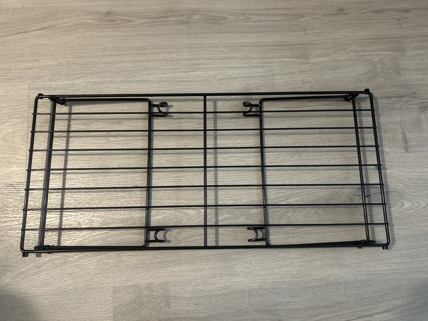 Foldable Black Wire Shelf/ Shoe rack - photo 3