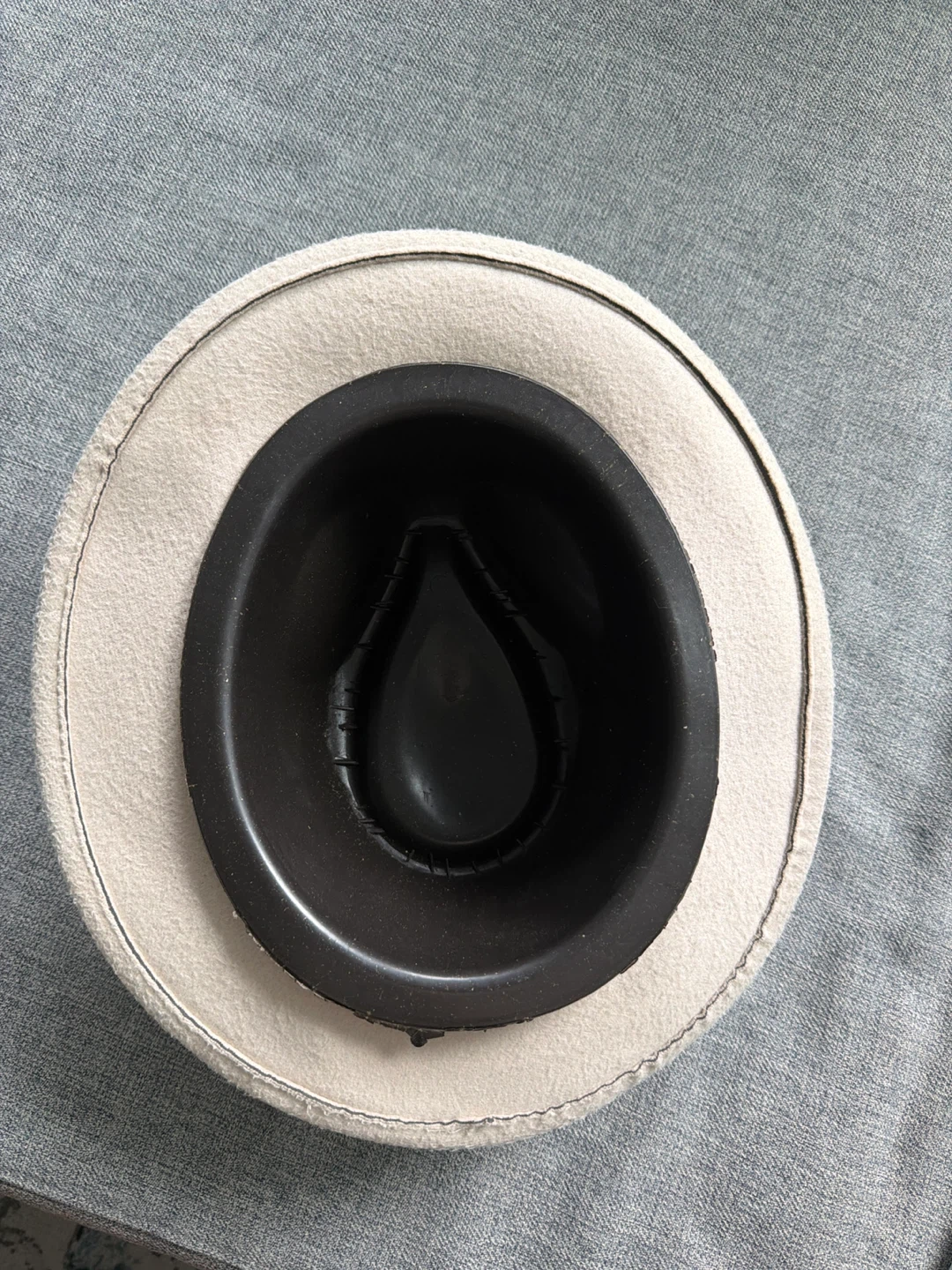 Cream Fedora Hat - photo 3