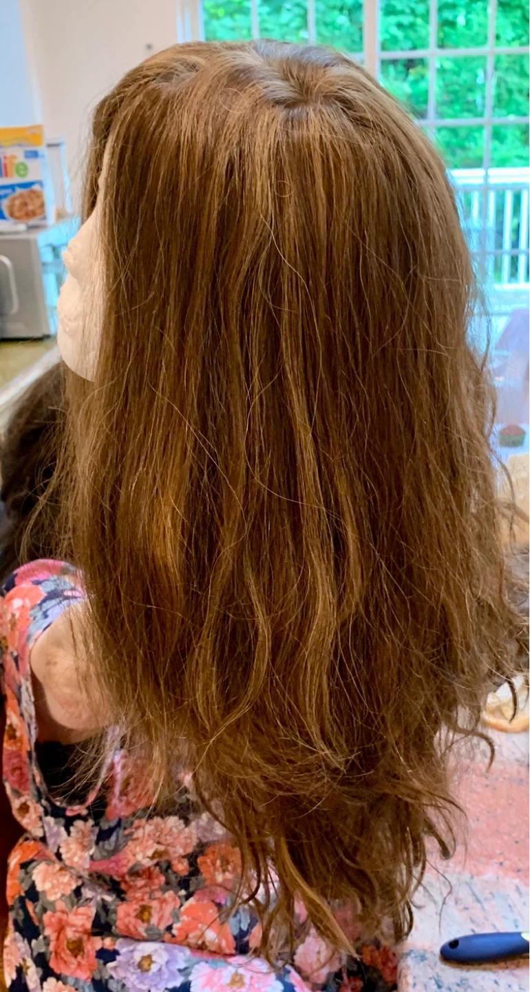 Brown Long Wavy Wig - photo 4