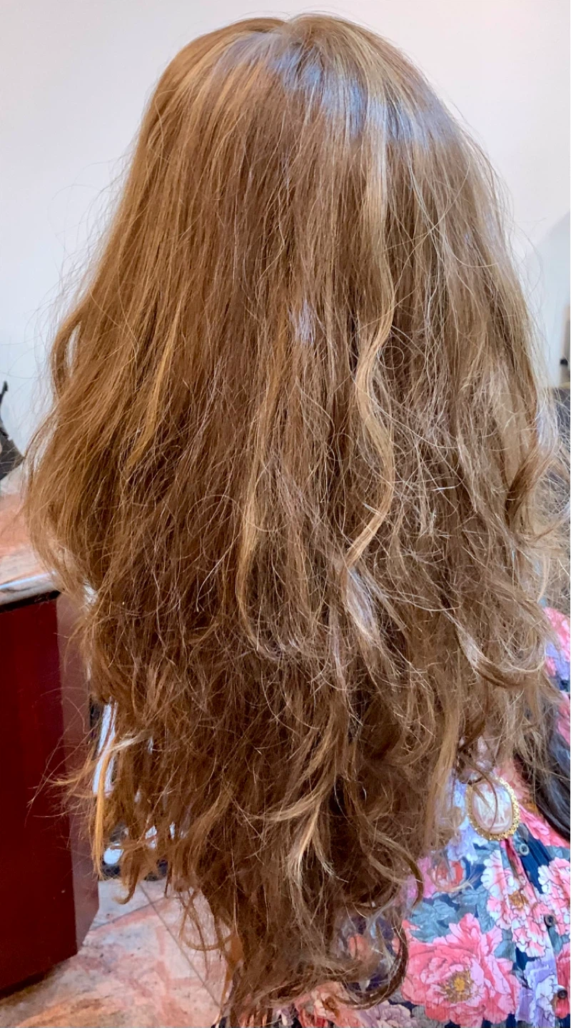 Brown Long Wavy Wig - photo 2