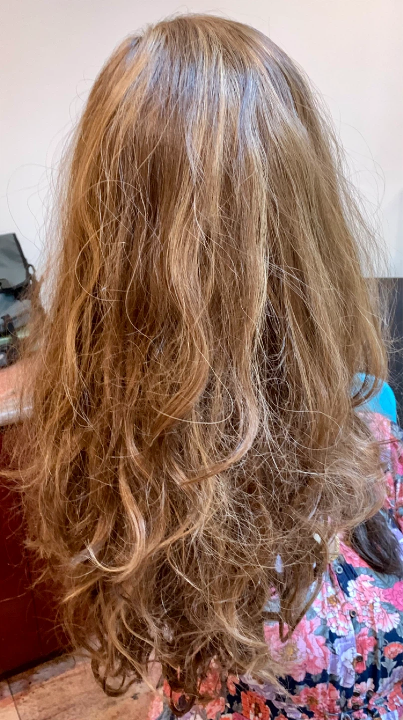 Brown Long Wavy Wig - photo 3