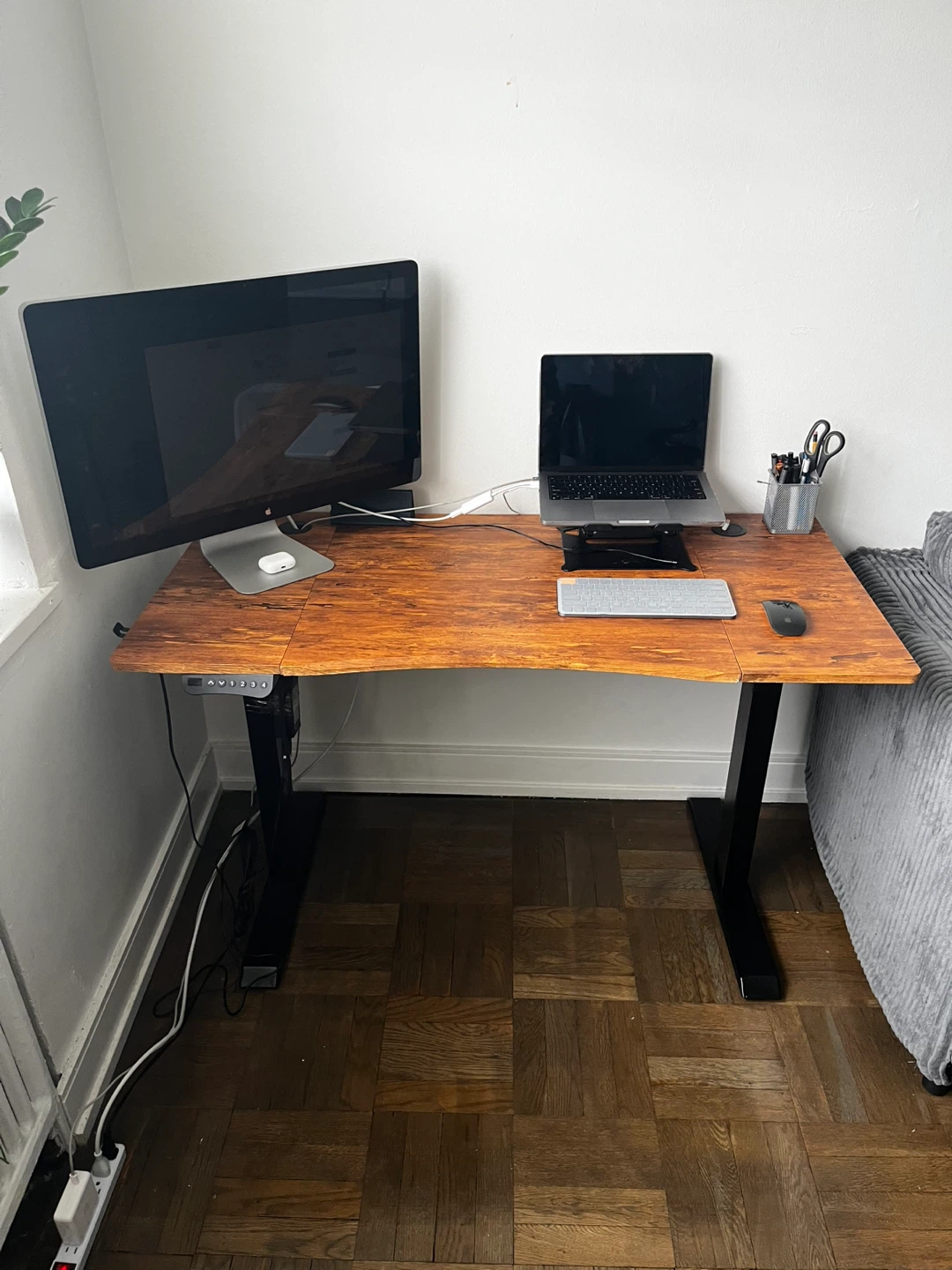 Standing Desk w/ Chair (IMMEDIATELY)