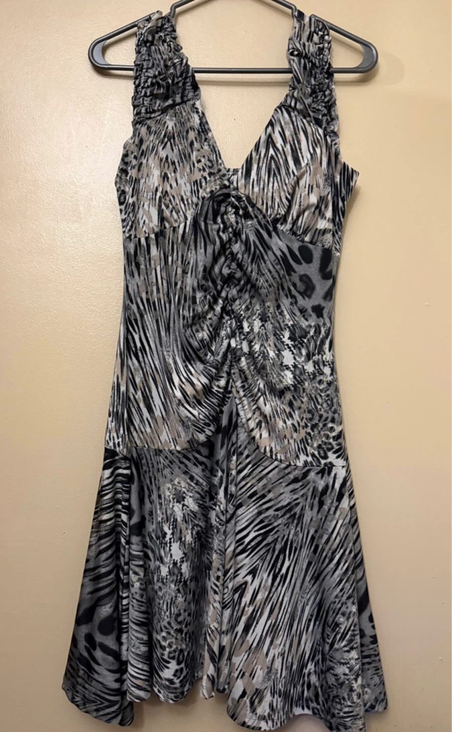 Jolie Animal Print Dress {fits Medium-Large}