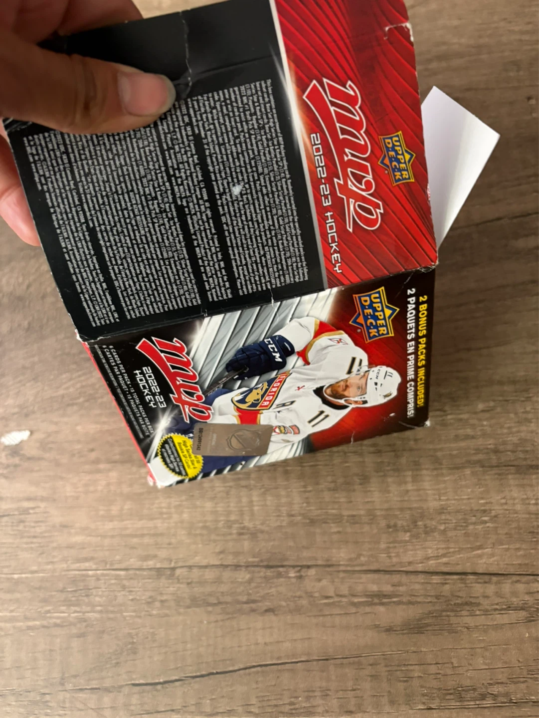 Upper Deck MVP 2022-23 Hockey Cards ⚽️