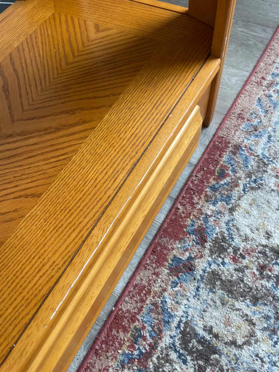 Wooden Console Table - photo 2