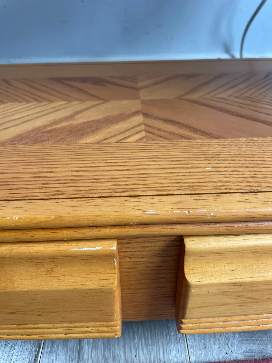 Wooden Console Table - photo 3