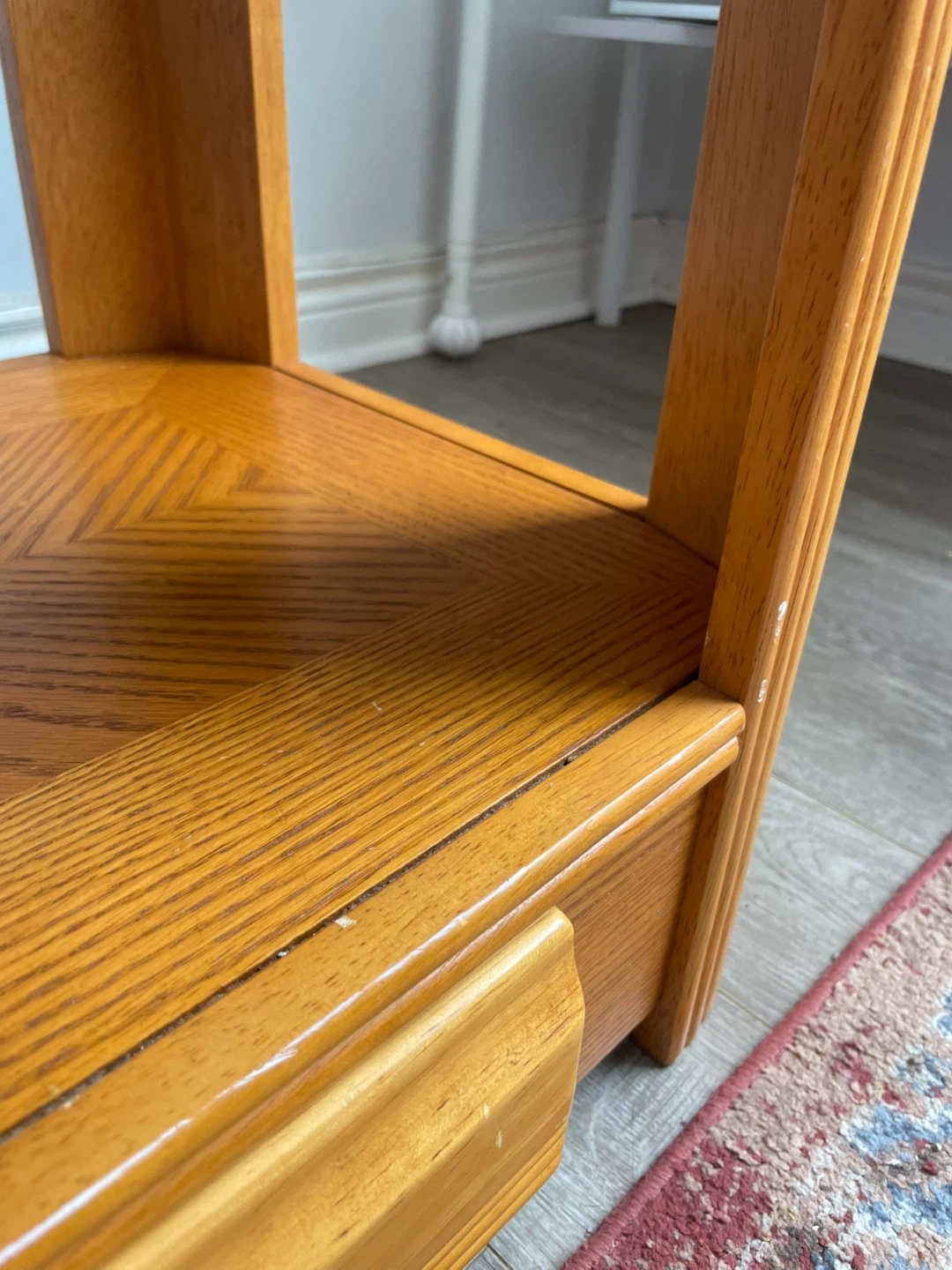 Wooden Console Table - photo 5