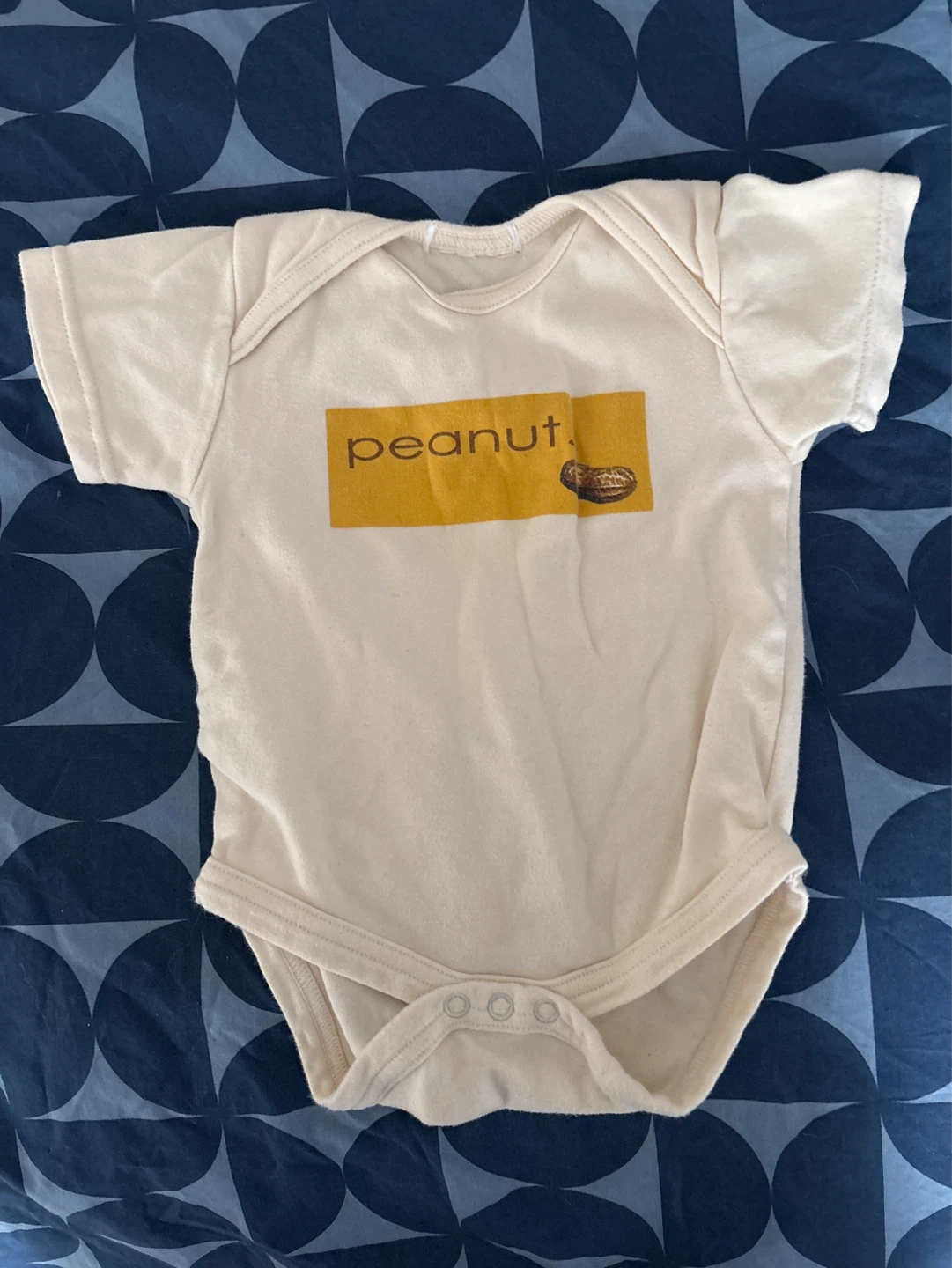 ⚽️Peanut Onesie Baby Bodysuit