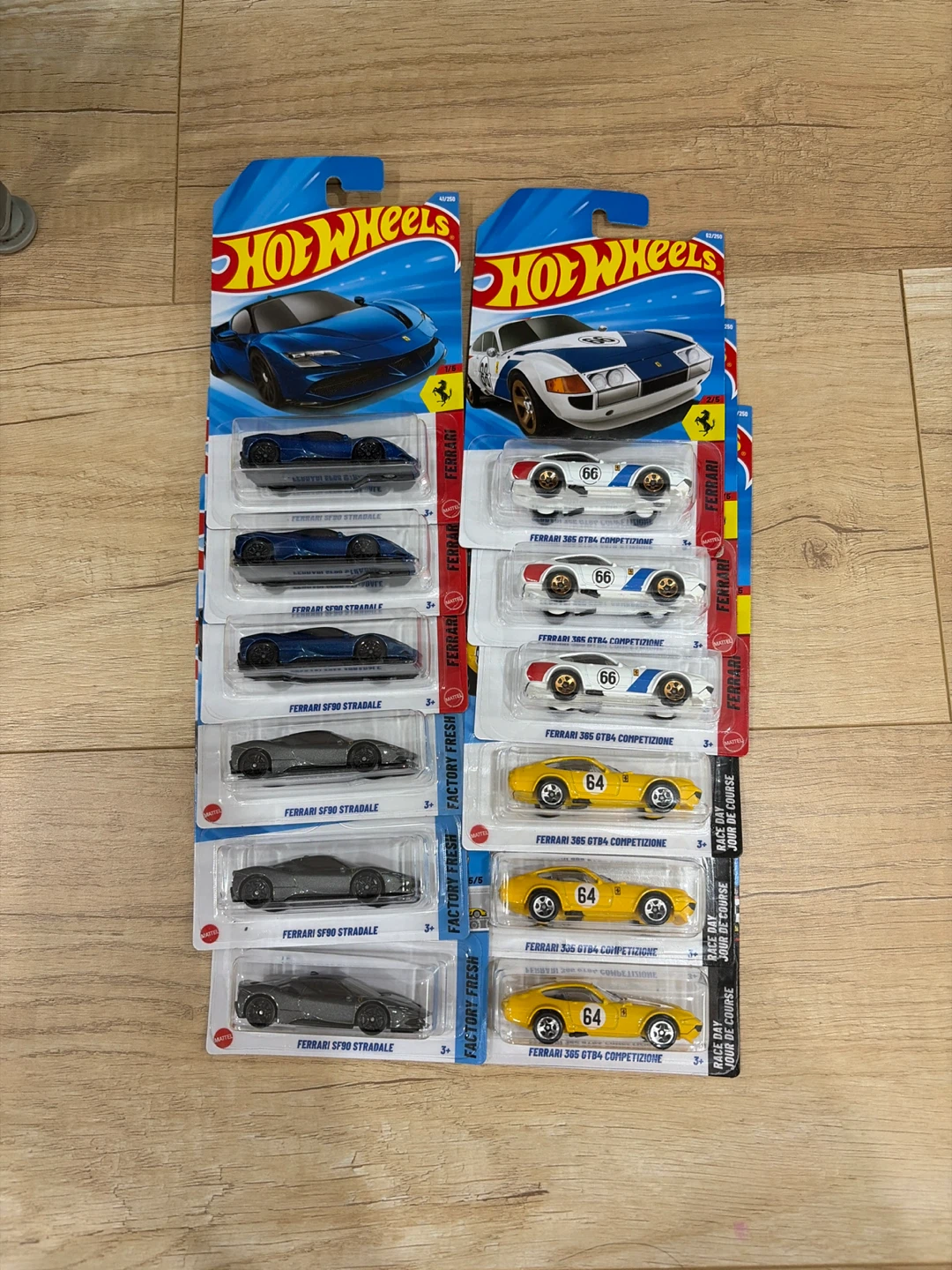 Hot Wheels Ferrari SF90 Stradale & 365 GTB4