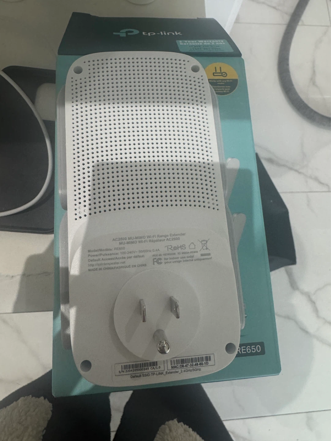 TP-Link AC2600 MU-MIMO Wi-Fi Range Extender RE650 - photo 5