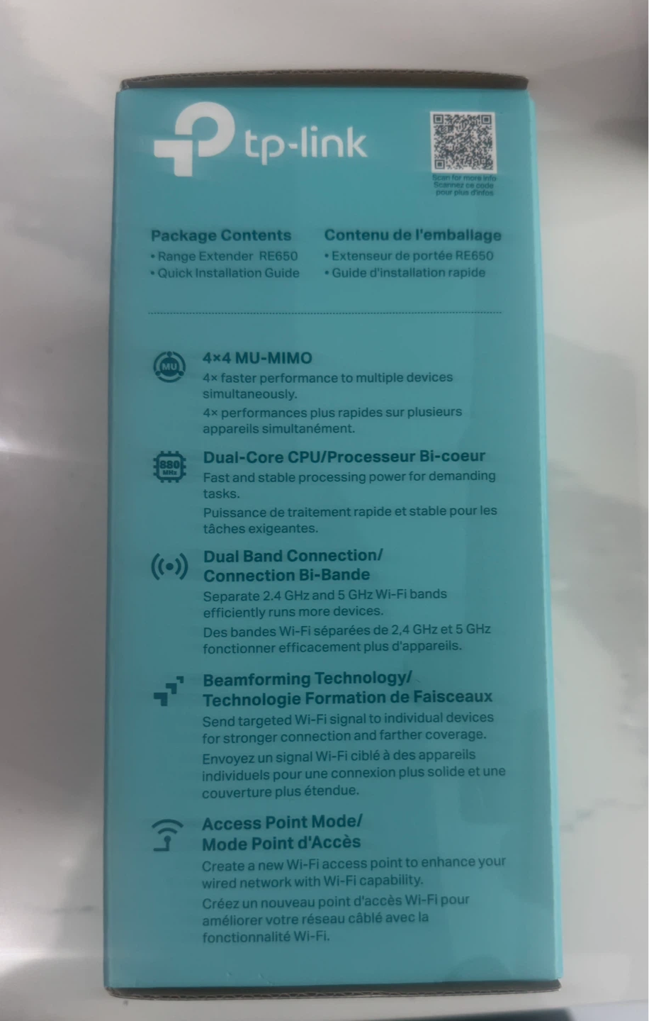 TP-Link AC2600 MU-MIMO Wi-Fi Range Extender RE650 - photo 4