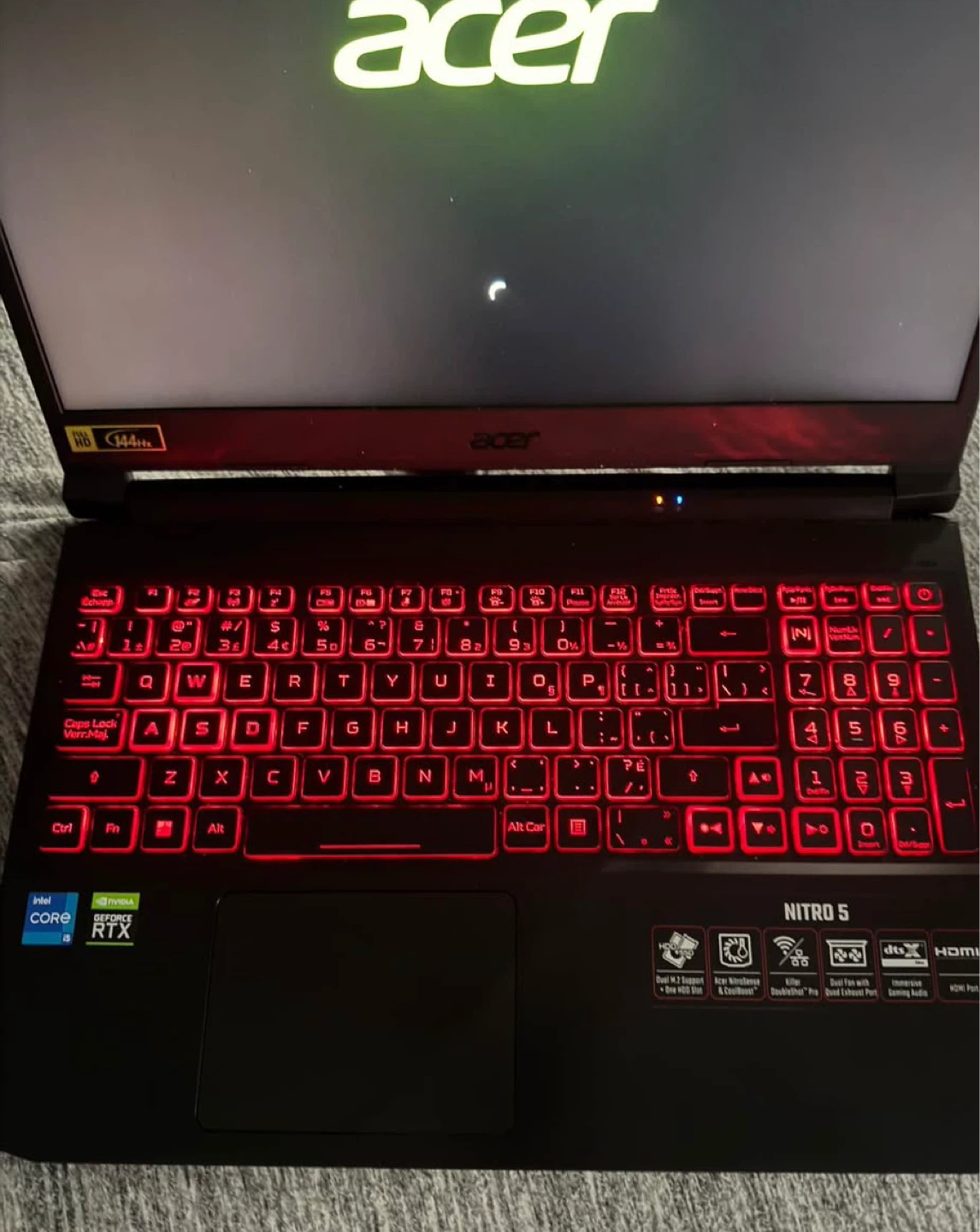 Acer Nitro 5 Laptop with 144Hz Display ⚽️
