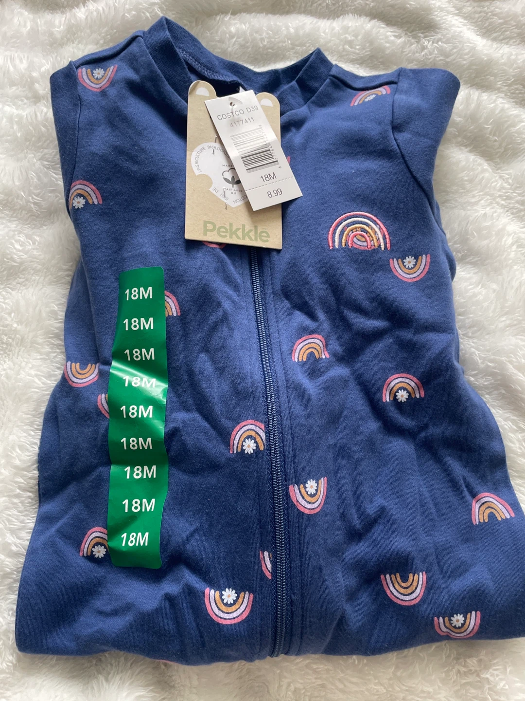 ⚽️ NWT Pekkle Baby Sleeper - 18M