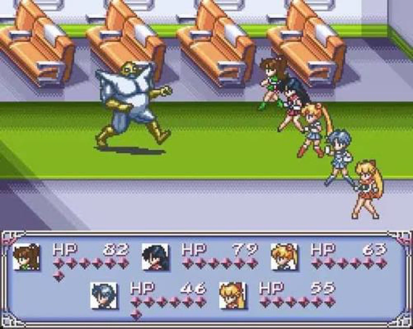Sailor Moon: Another Story Super Nintendo Game - photo 2