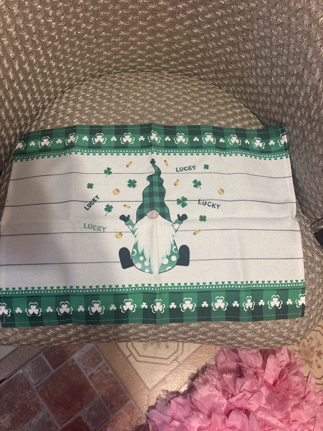⚽ St. Patrick's Day Gnome Table Runner