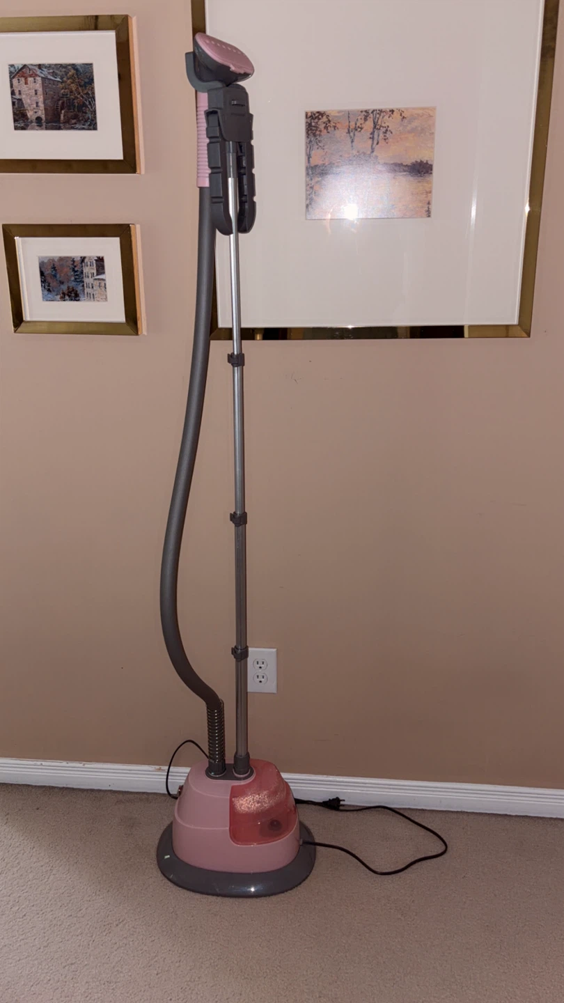 Salav Performance 1500 Watt Steamer  Adjustable Hanger, Blush - photo 2
