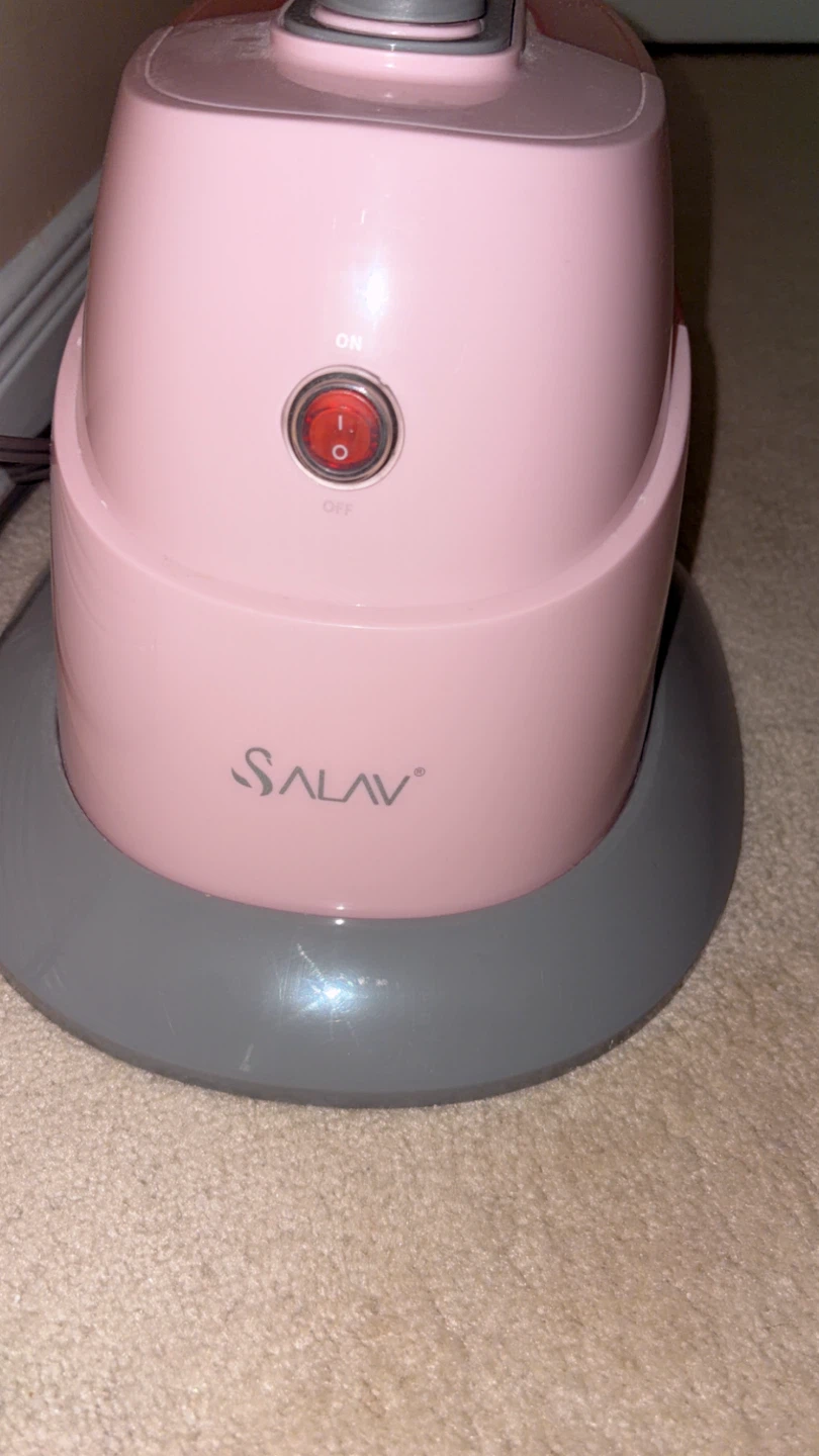 Salav Performance 1500 Watt Steamer  Adjustable Hanger, Blush - photo 3