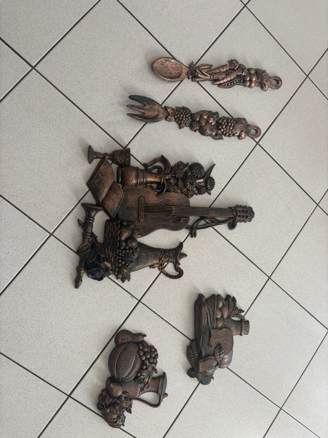 Set of 5 Kitchen Decorations