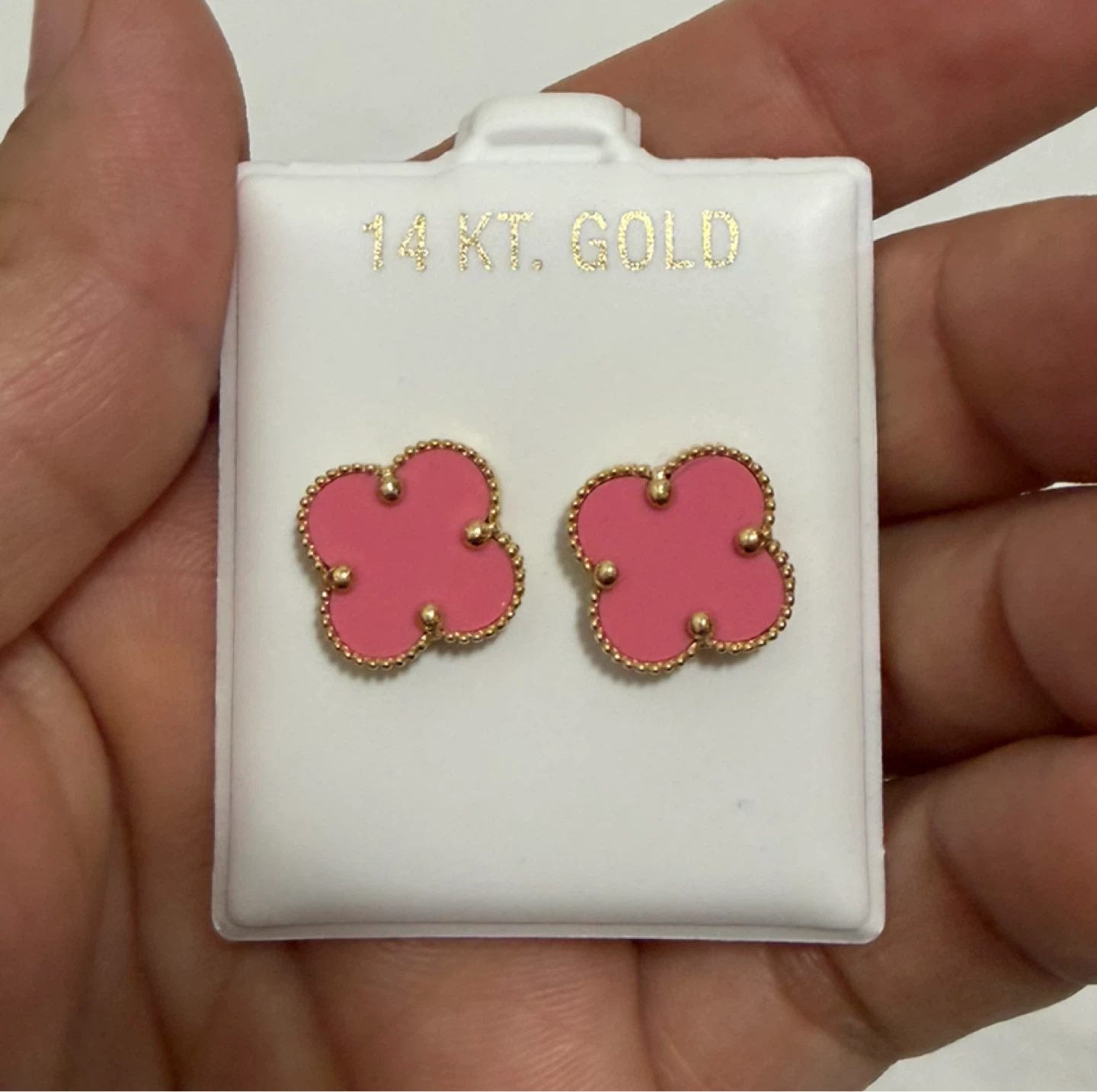 Aretes oro