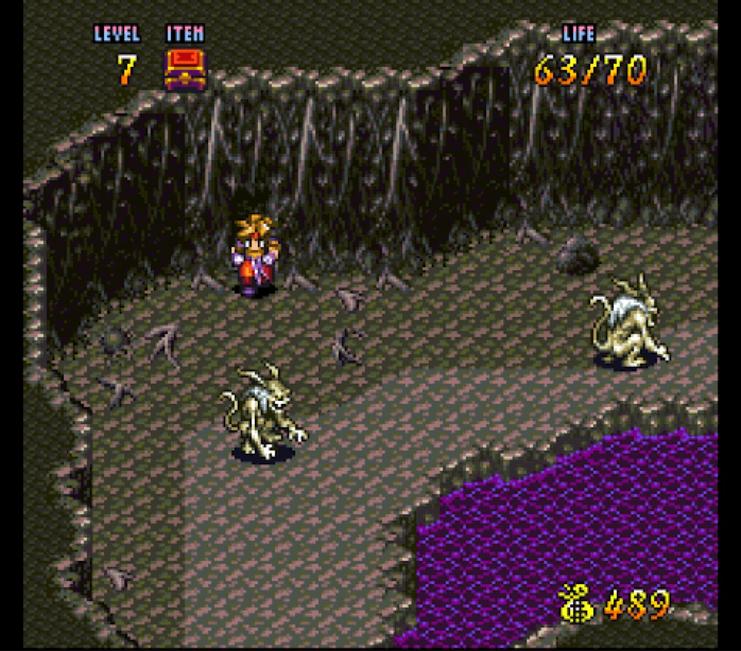 Terranigma Super Nintendo SNES Game Cartridge - photo 2