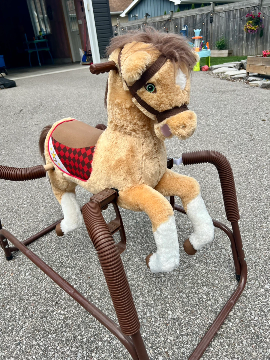 Plush Rocking Horse Toy - photo 3