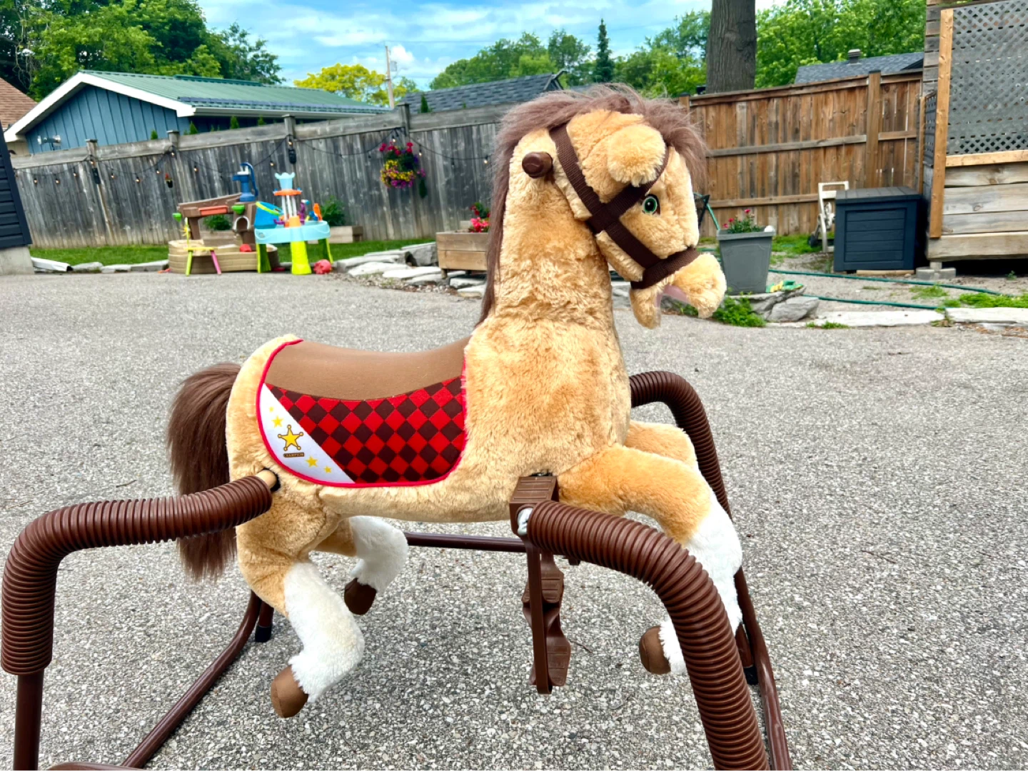 Plush Rocking Horse Toy
