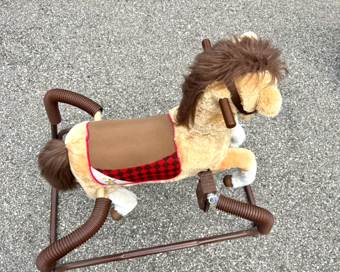 Plush Rocking Horse Toy - photo 4