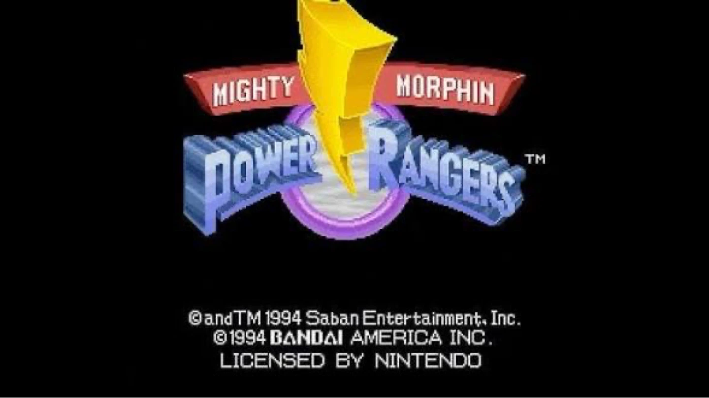 Mighty Morphin Power Rangers Super Nintendo Game - photo 4