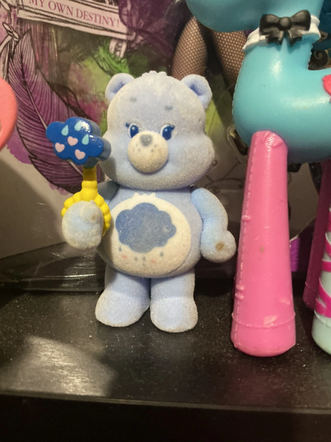 Care Bears Grumpy Bear Figure with Cloud Accessory ⚽