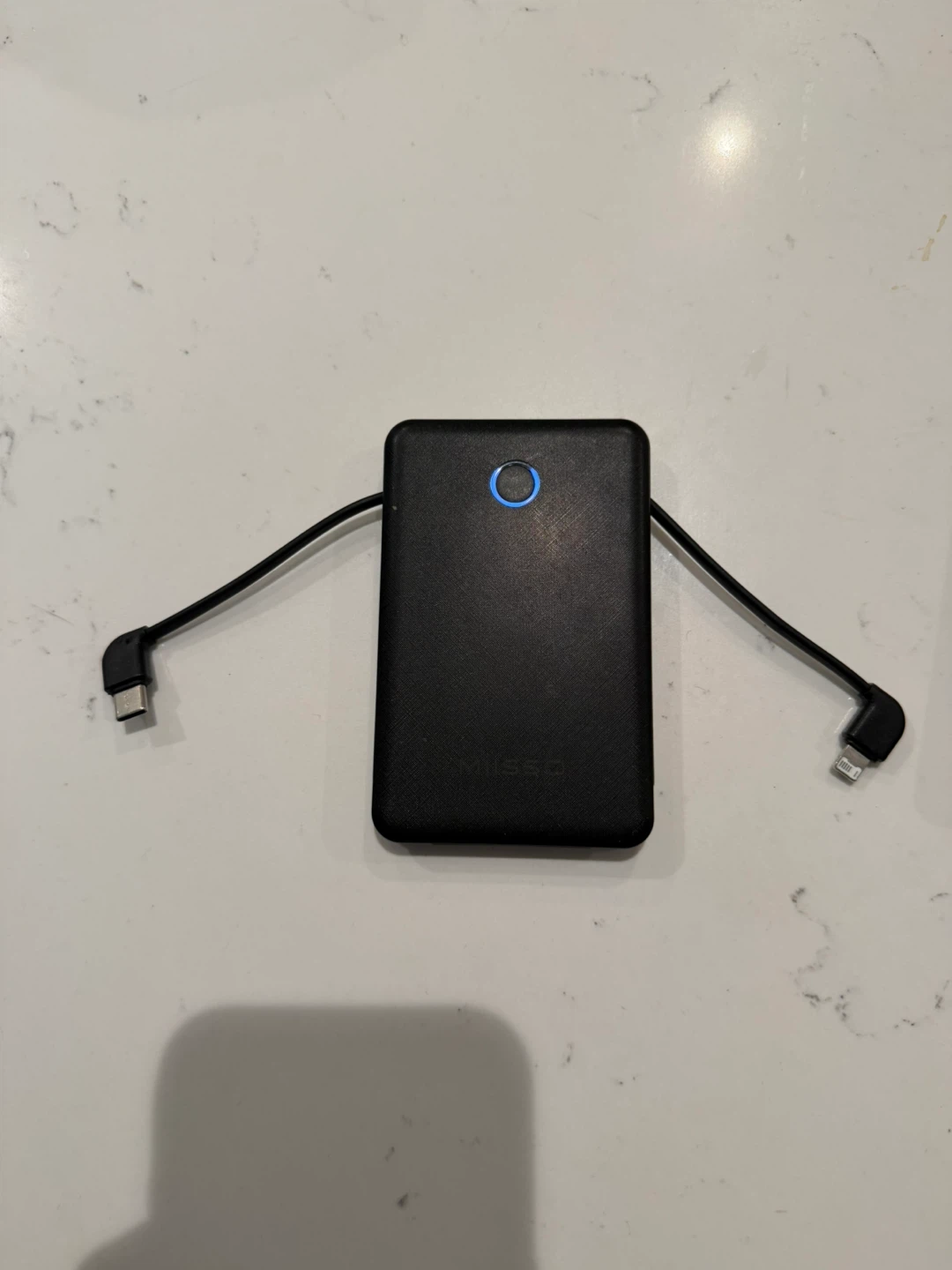 Portable Power Bank with Built-in Cables - photo 3