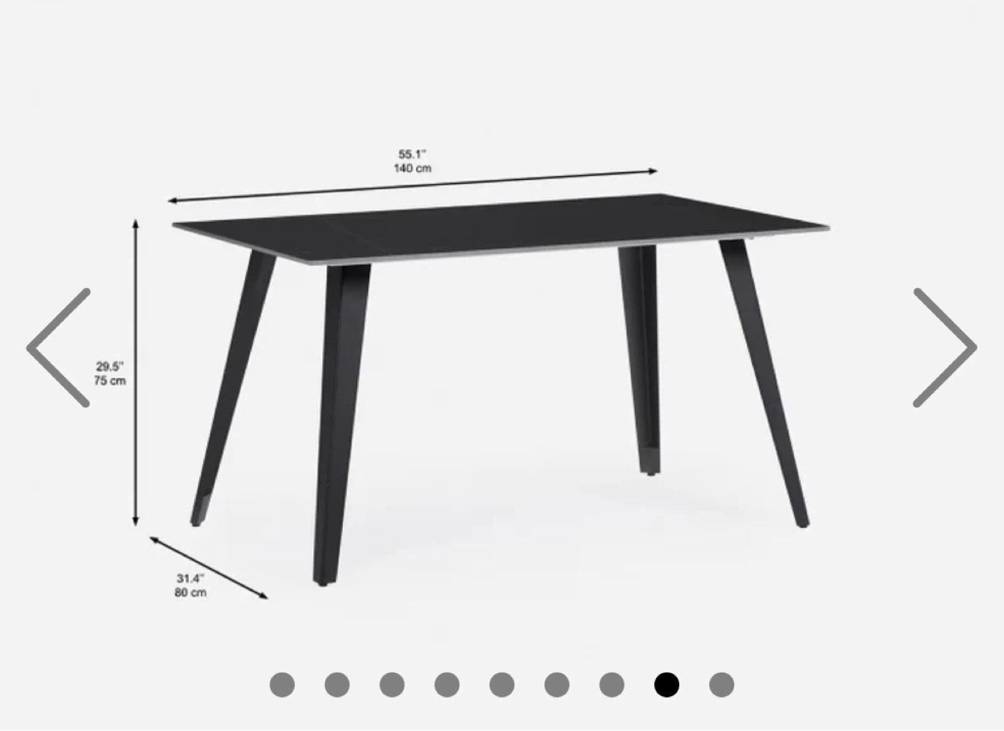 FREE!! Structube Black Dining Table