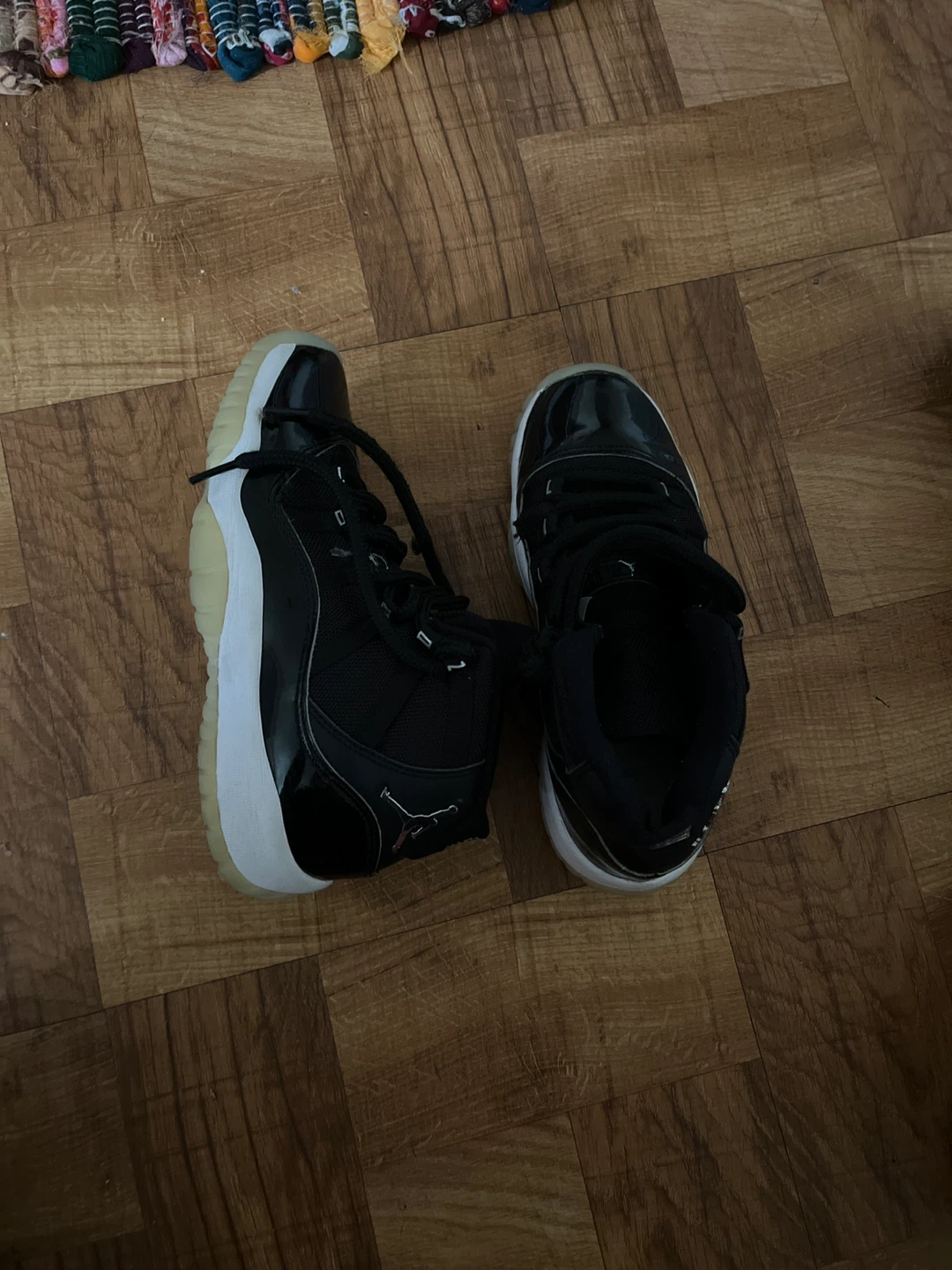 Black Air Jordan 11 Retro Sneakers - photo 2