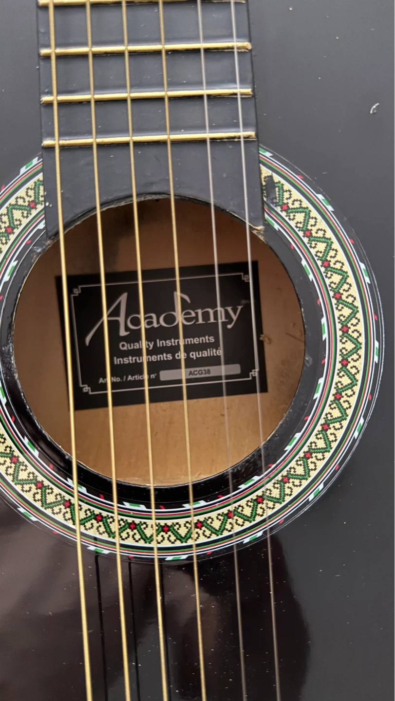 Academy 38” Acoustic Guitar - photo 3