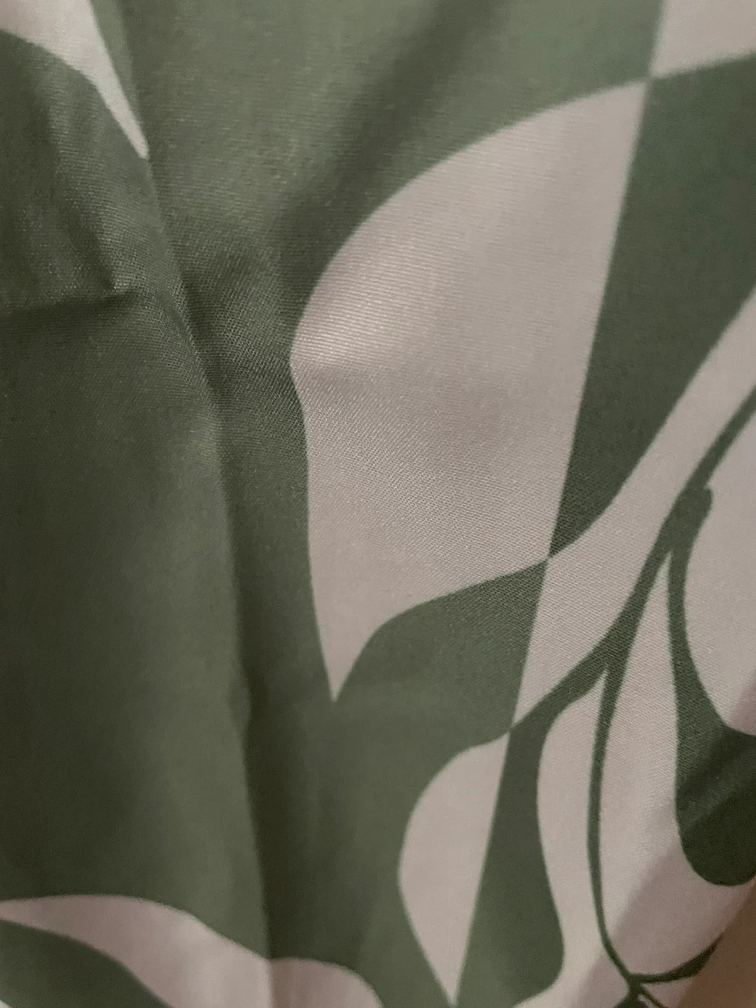 ⚽️OLIVE TOP AND PANTS SET LEAF DESIGN - photo 3