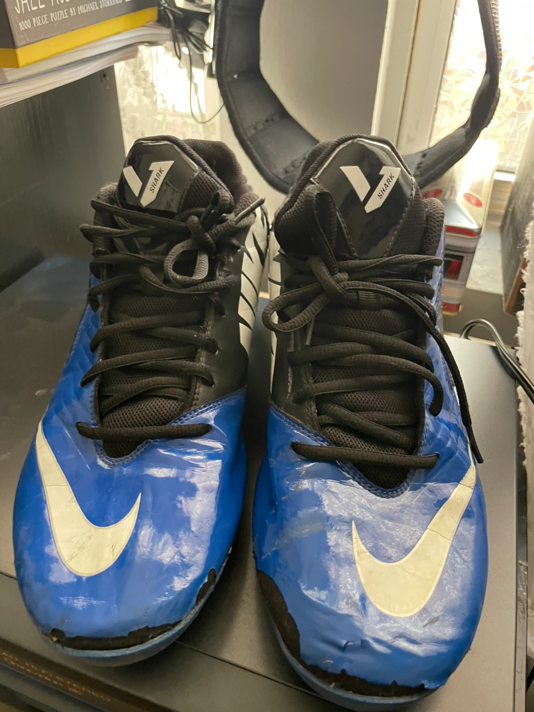 Nike Blue Football Cleats - photo 4