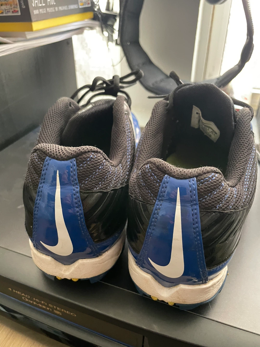 Nike Blue Football Cleats - photo 2