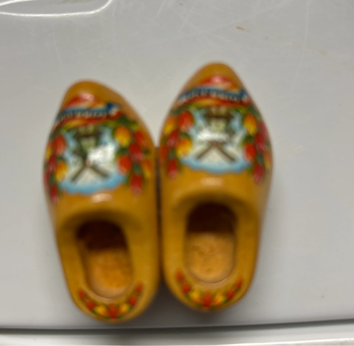 ⚽️Wooden Dutch Clogs Mini Magnet