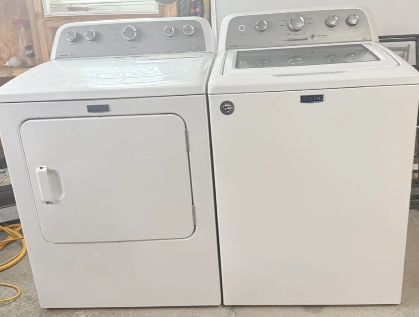 Maytag Washer and Dryer Set - White - photo 3