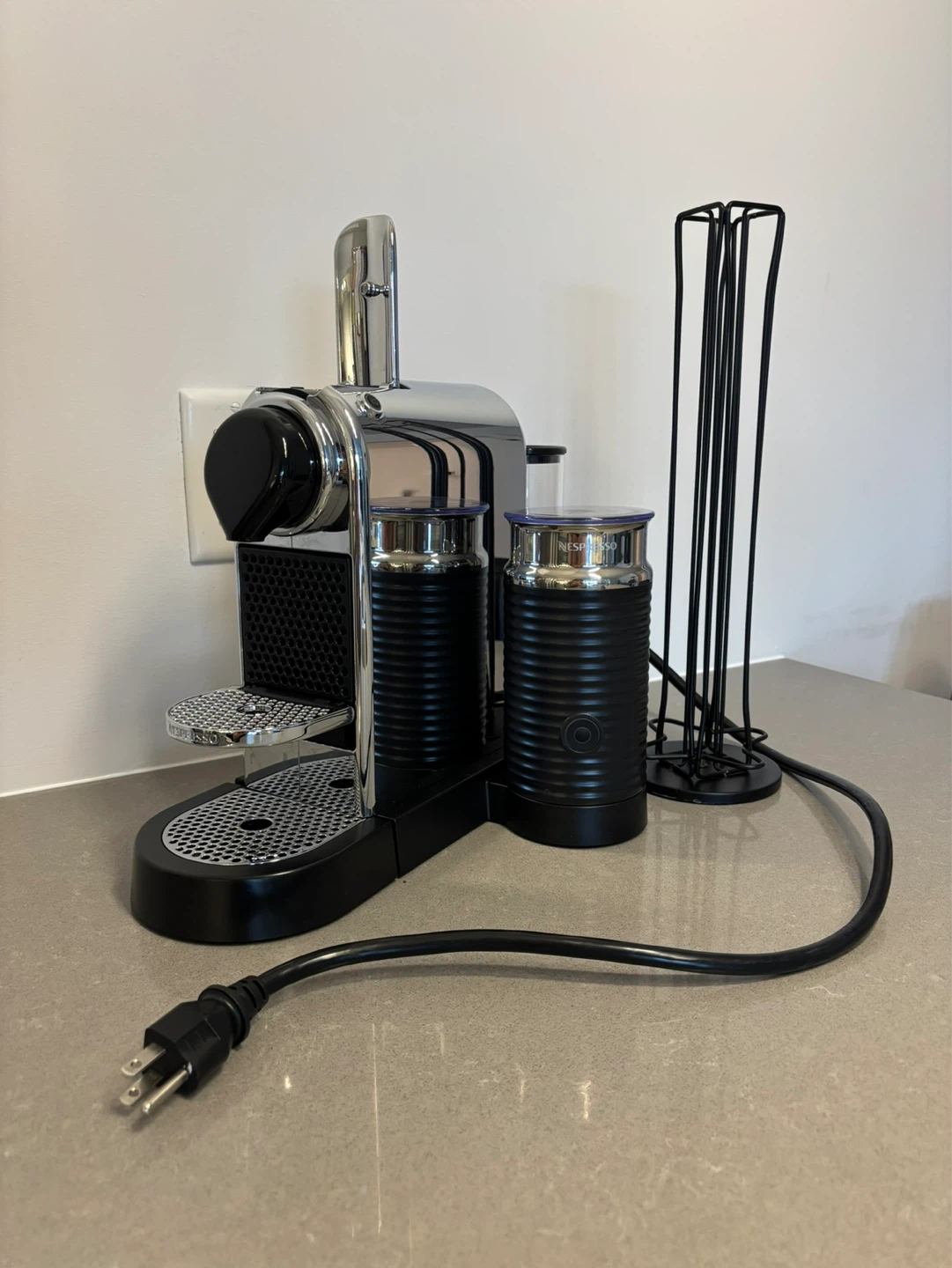 Nespresso CitiZ Espresso Machine with Aeroccino Milk Frother