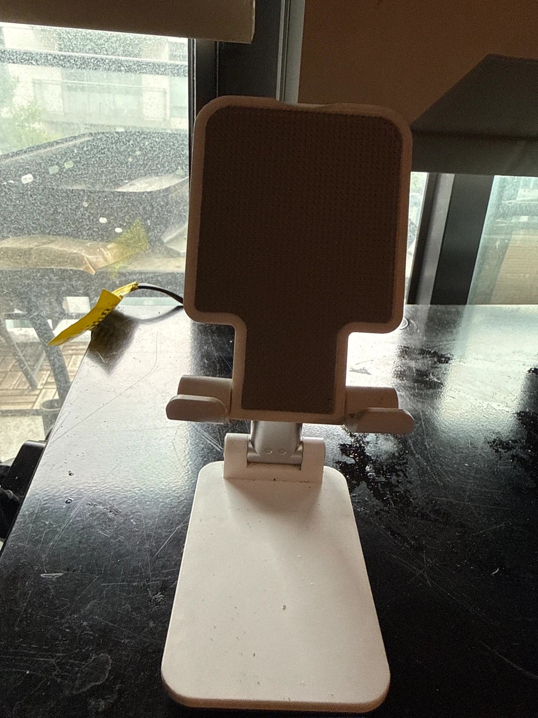 White Adjustable Phone Stand