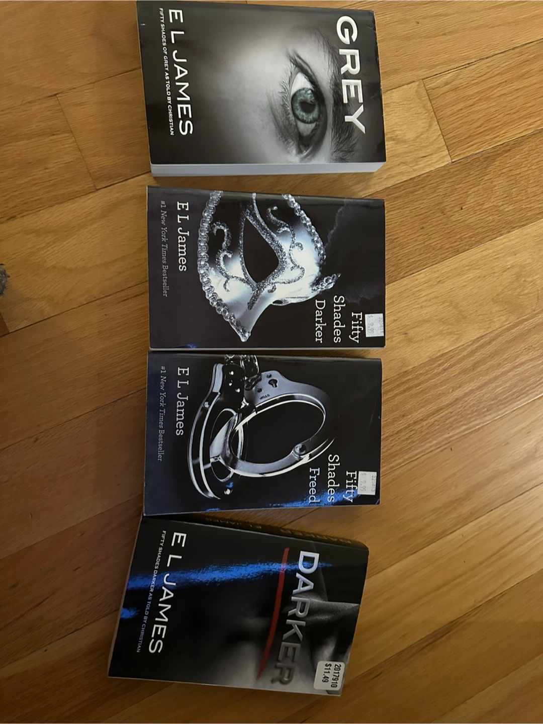 E L James Fifty Shades Book Collection