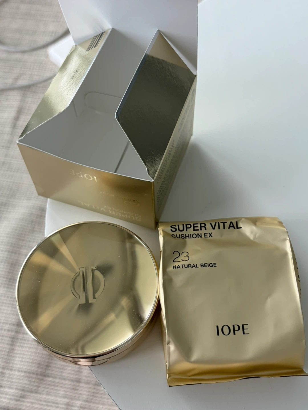 IOPE Super Vital Cushion EX Natural Beige 23 SPF50+ PA+++