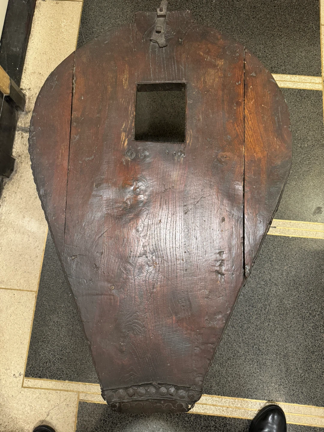 Antique Wooden Bellows Table ⚽️ - photo 3
