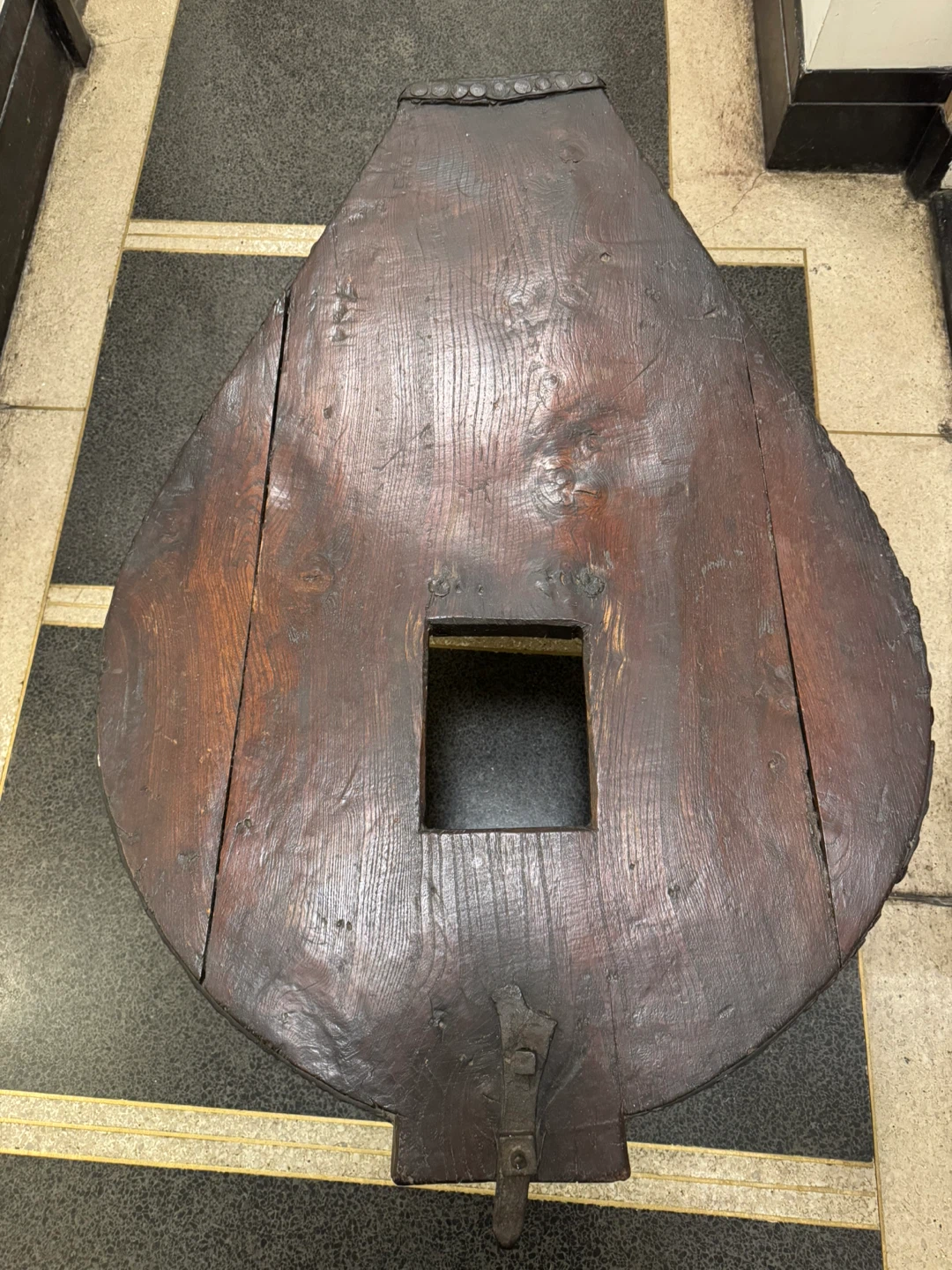 Antique Wooden Bellows Table ⚽️ - photo 2