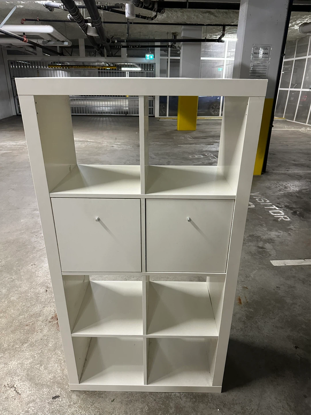 Ikea white kallax +Free delivery