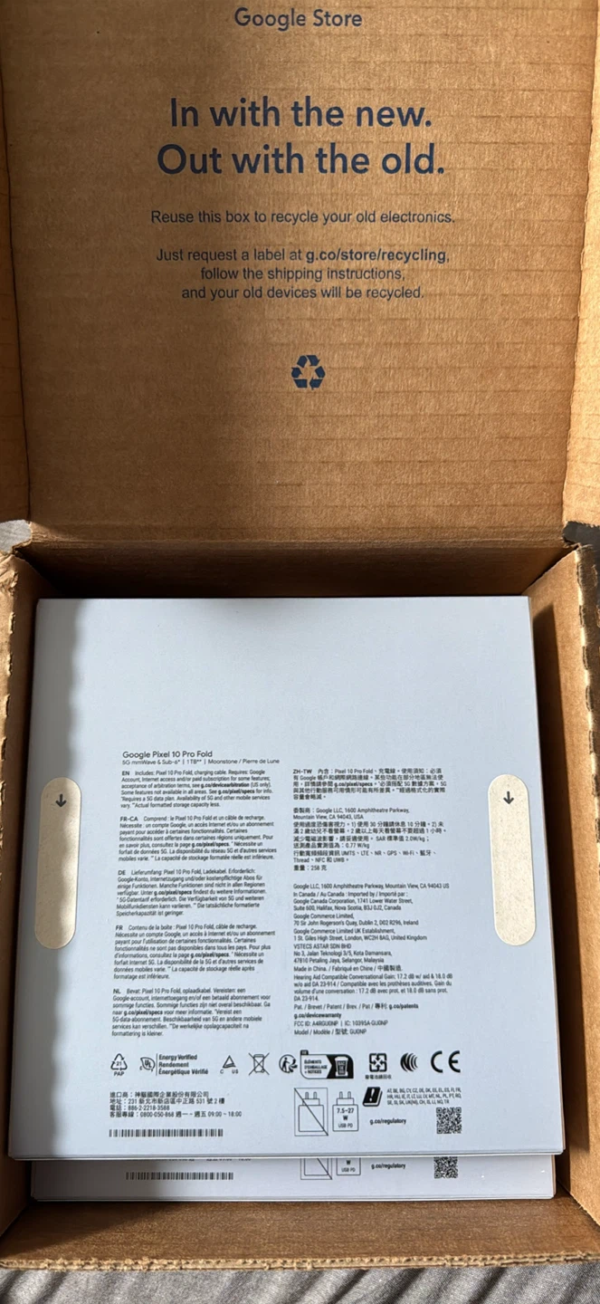 Pixel 10 Pro Fold Moonstone 1 TB (unlocked) - photo 2
